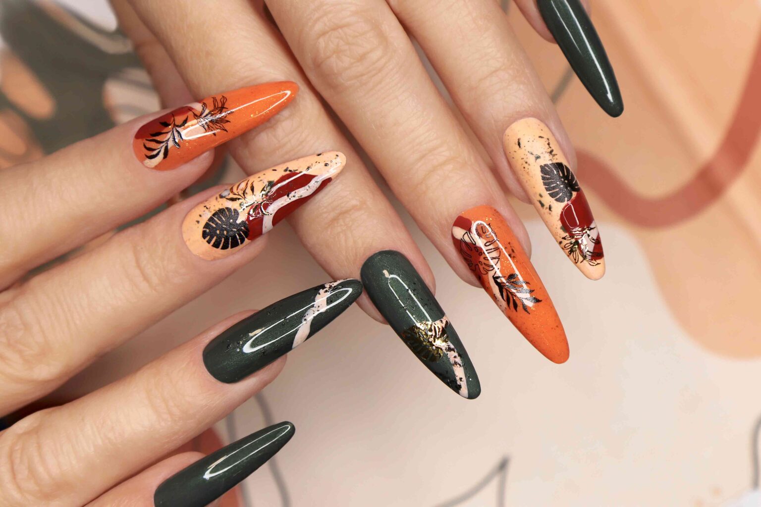 Nail Art Ideas That Look Best on Acrylic Nails       
